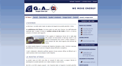 Desktop Screenshot of gea-trasporti.com